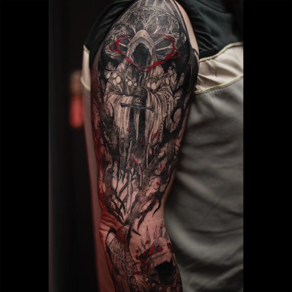 Manchette illustrative sombre par DjayArt